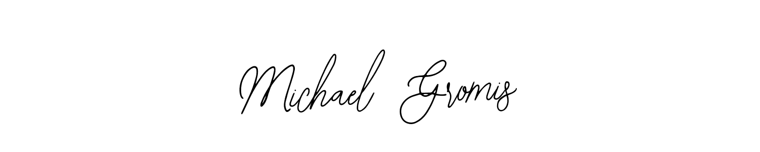 Also You can easily find your signature by using the search form. We will create Michael  Gromis name handwritten signature images for you free of cost using Bearetta-2O07w sign style. Michael  Gromis signature style 12 images and pictures png