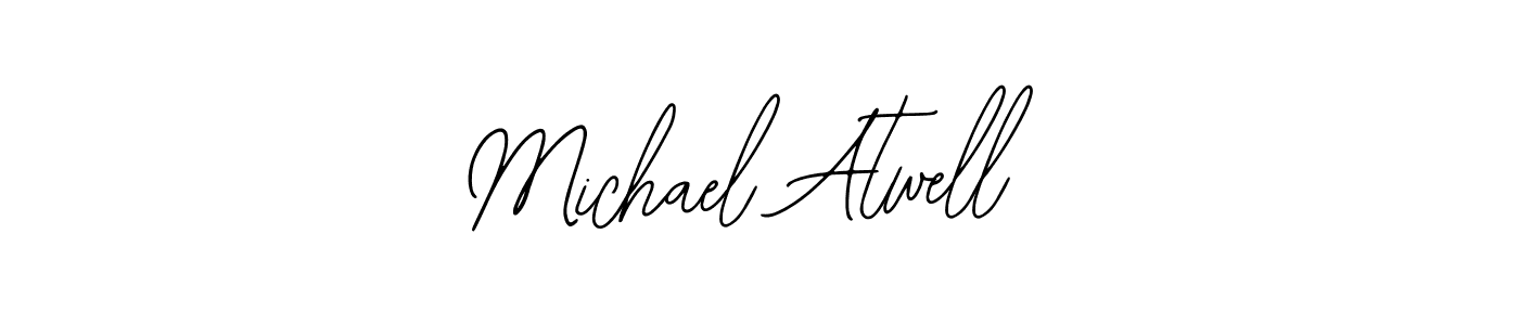 Similarly Bearetta-2O07w is the best handwritten signature design. Signature creator online .You can use it as an online autograph creator for name Michael Atwell. Michael Atwell signature style 12 images and pictures png