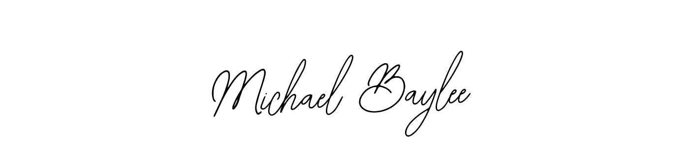 Also You can easily find your signature by using the search form. We will create Michael Baylee name handwritten signature images for you free of cost using Bearetta-2O07w sign style. Michael Baylee signature style 12 images and pictures png