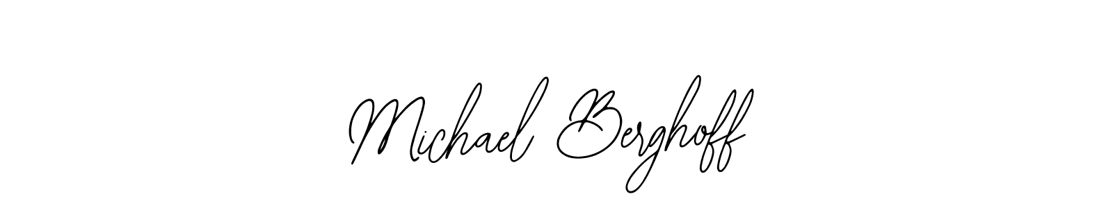 Make a beautiful signature design for name Michael Berghoff. With this signature (Bearetta-2O07w) style, you can create a handwritten signature for free. Michael Berghoff signature style 12 images and pictures png