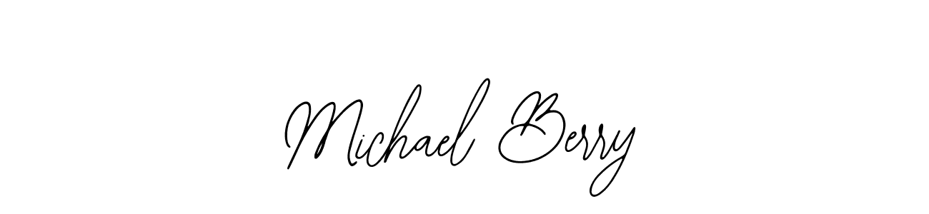 You should practise on your own different ways (Bearetta-2O07w) to write your name (Michael Berry) in signature. don't let someone else do it for you. Michael Berry signature style 12 images and pictures png