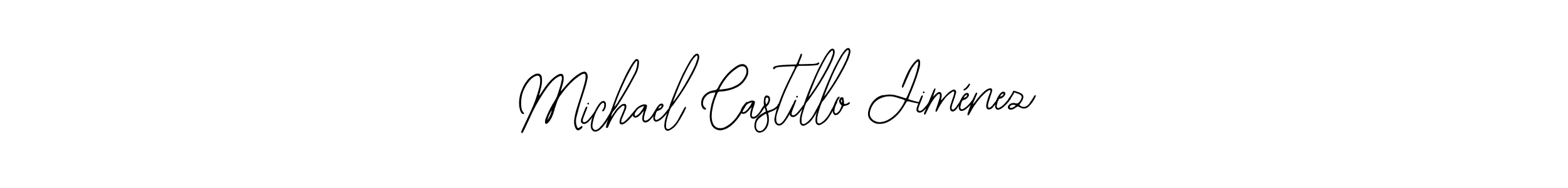 Create a beautiful signature design for name Michael Castillo Jiménez. With this signature (Bearetta-2O07w) fonts, you can make a handwritten signature for free. Michael Castillo Jiménez signature style 12 images and pictures png