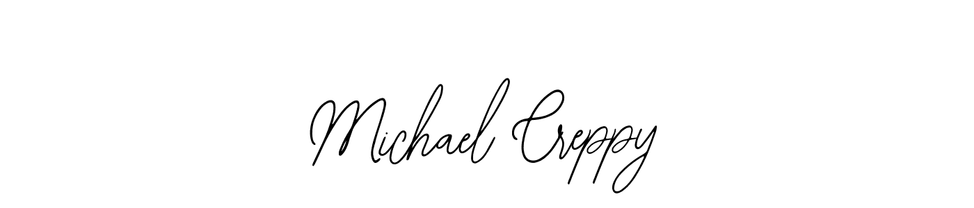 Similarly Bearetta-2O07w is the best handwritten signature design. Signature creator online .You can use it as an online autograph creator for name Michael Creppy. Michael Creppy signature style 12 images and pictures png