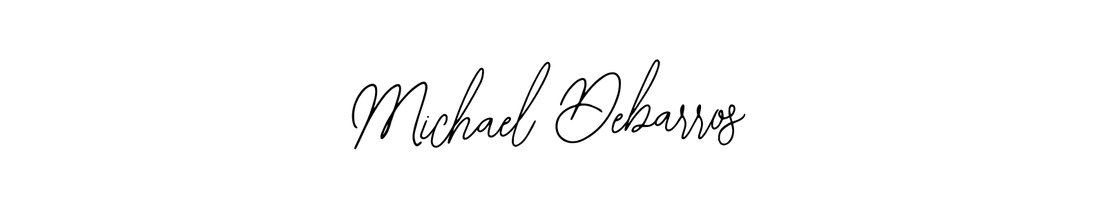 if you are searching for the best signature style for your name Michael Debarros. so please give up your signature search. here we have designed multiple signature styles  using Bearetta-2O07w. Michael Debarros signature style 12 images and pictures png