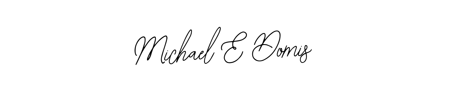 How to Draw Michael E Domis signature style? Bearetta-2O07w is a latest design signature styles for name Michael E Domis. Michael E Domis signature style 12 images and pictures png