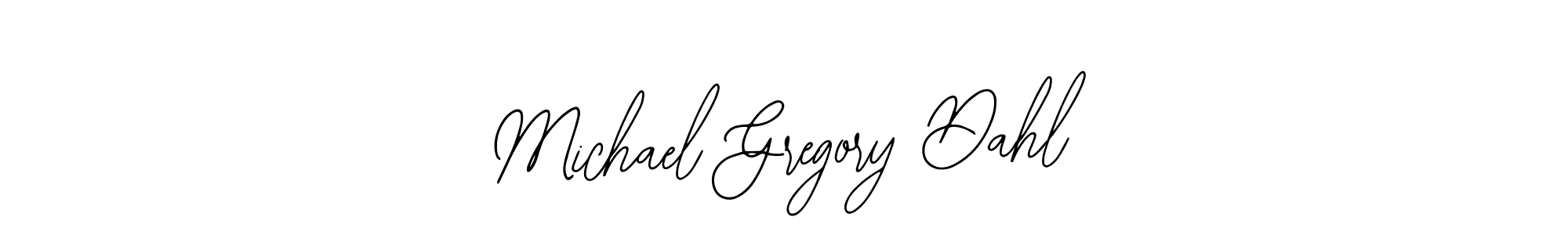 Similarly Bearetta-2O07w is the best handwritten signature design. Signature creator online .You can use it as an online autograph creator for name Michael Gregory Dahl. Michael Gregory Dahl signature style 12 images and pictures png