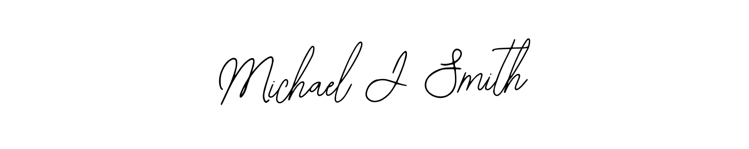 How to make Michael J Smith signature? Bearetta-2O07w is a professional autograph style. Create handwritten signature for Michael J Smith name. Michael J Smith signature style 12 images and pictures png