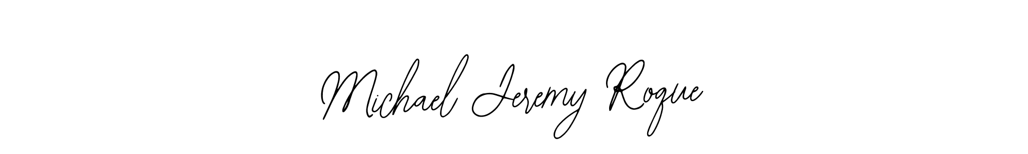 Once you've used our free online signature maker to create your best signature Bearetta-2O07w style, it's time to enjoy all of the benefits that Michael Jeremy Roque name signing documents. Michael Jeremy Roque signature style 12 images and pictures png
