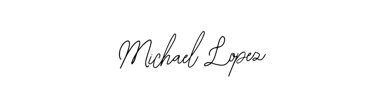 Create a beautiful signature design for name Michael Lopez. With this signature (Bearetta-2O07w) fonts, you can make a handwritten signature for free. Michael Lopez signature style 12 images and pictures png