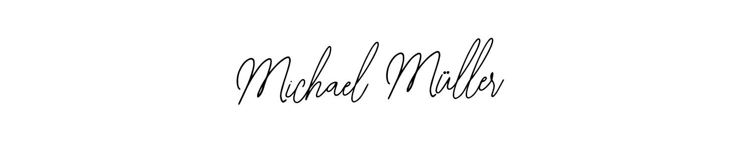 if you are searching for the best signature style for your name Michael Müller. so please give up your signature search. here we have designed multiple signature styles  using Bearetta-2O07w. Michael Müller signature style 12 images and pictures png