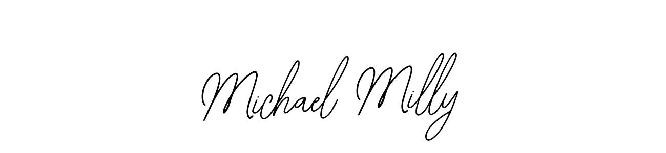Best and Professional Signature Style for Michael Milly. Bearetta-2O07w Best Signature Style Collection. Michael Milly signature style 12 images and pictures png