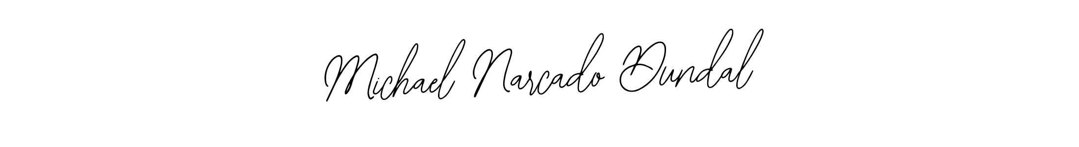 Similarly Bearetta-2O07w is the best handwritten signature design. Signature creator online .You can use it as an online autograph creator for name Michael Narcado Dundal. Michael Narcado Dundal signature style 12 images and pictures png