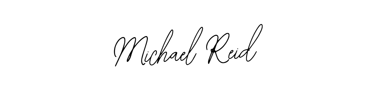 Bearetta-2O07w is a professional signature style that is perfect for those who want to add a touch of class to their signature. It is also a great choice for those who want to make their signature more unique. Get Michael Reid name to fancy signature for free. Michael Reid signature style 12 images and pictures png