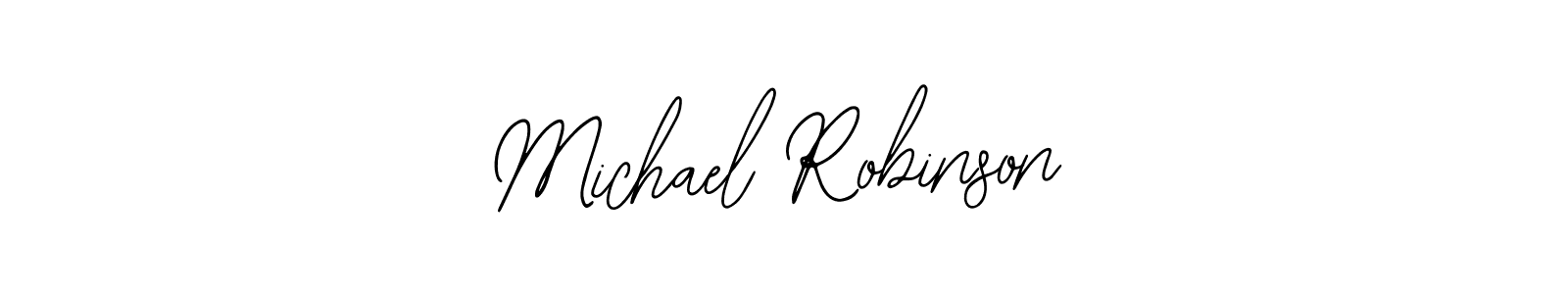 The best way (Bearetta-2O07w) to make a short signature is to pick only two or three words in your name. The name Michael Robinson include a total of six letters. For converting this name. Michael Robinson signature style 12 images and pictures png