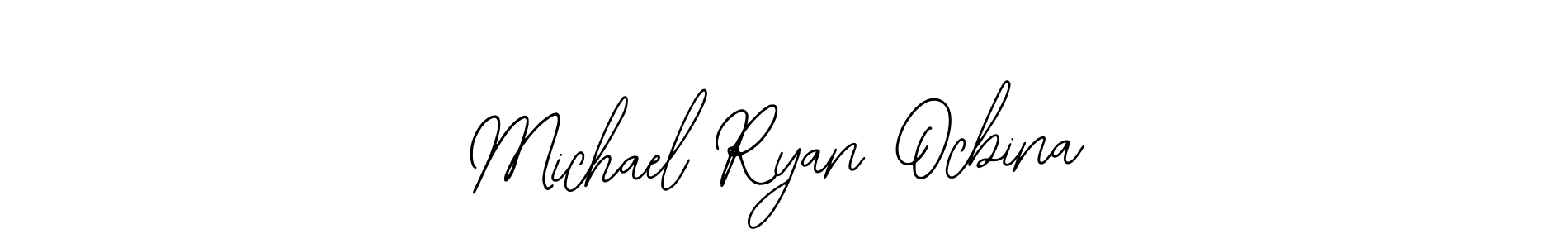 Here are the top 10 professional signature styles for the name Michael Ryan Ocbina. These are the best autograph styles you can use for your name. Michael Ryan Ocbina signature style 12 images and pictures png