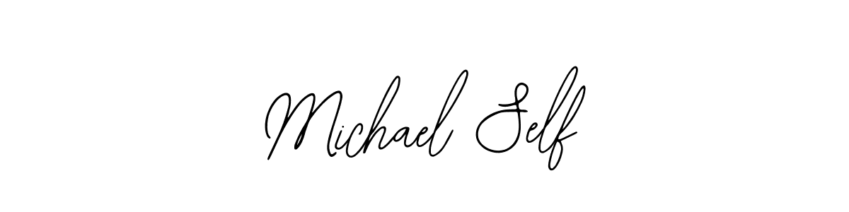 How to Draw Michael Self signature style? Bearetta-2O07w is a latest design signature styles for name Michael Self. Michael Self signature style 12 images and pictures png