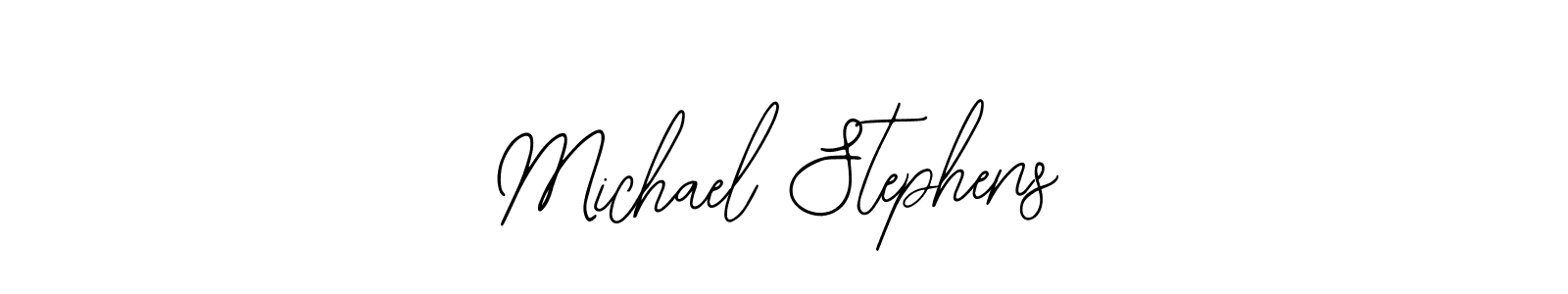 Use a signature maker to create a handwritten signature online. With this signature software, you can design (Bearetta-2O07w) your own signature for name Michael Stephens. Michael Stephens signature style 12 images and pictures png