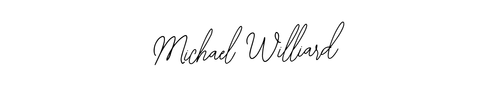 Also You can easily find your signature by using the search form. We will create Michael Williard name handwritten signature images for you free of cost using Bearetta-2O07w sign style. Michael Williard signature style 12 images and pictures png