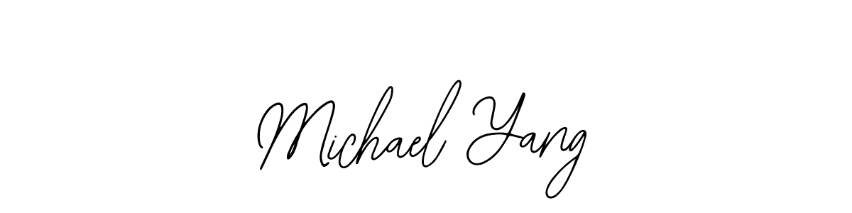 It looks lik you need a new signature style for name Michael Yang. Design unique handwritten (Bearetta-2O07w) signature with our free signature maker in just a few clicks. Michael Yang signature style 12 images and pictures png