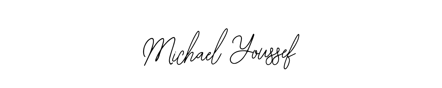 Also You can easily find your signature by using the search form. We will create Michael Youssef name handwritten signature images for you free of cost using Bearetta-2O07w sign style. Michael Youssef signature style 12 images and pictures png