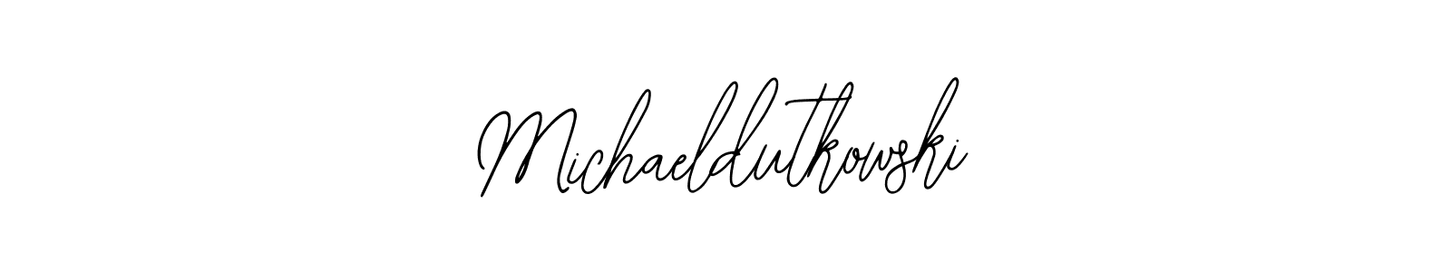 Create a beautiful signature design for name Michaeldutkowski. With this signature (Bearetta-2O07w) fonts, you can make a handwritten signature for free. Michaeldutkowski signature style 12 images and pictures png