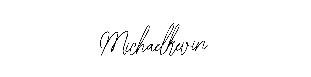 Bearetta-2O07w is a professional signature style that is perfect for those who want to add a touch of class to their signature. It is also a great choice for those who want to make their signature more unique. Get Michaelkevin name to fancy signature for free. Michaelkevin signature style 12 images and pictures png