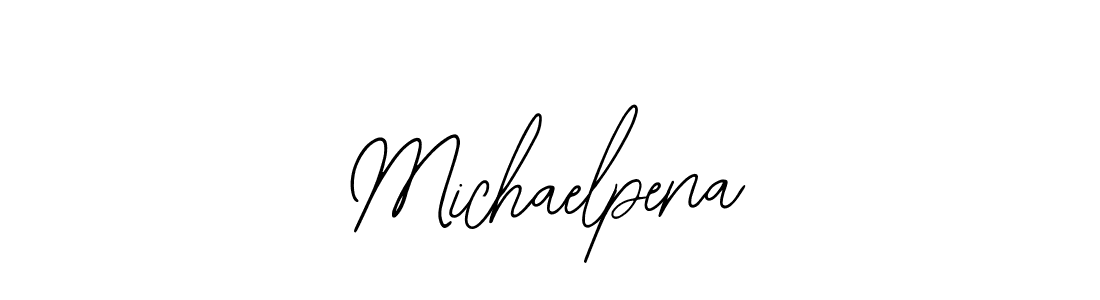 Similarly Bearetta-2O07w is the best handwritten signature design. Signature creator online .You can use it as an online autograph creator for name Michaelpena. Michaelpena signature style 12 images and pictures png