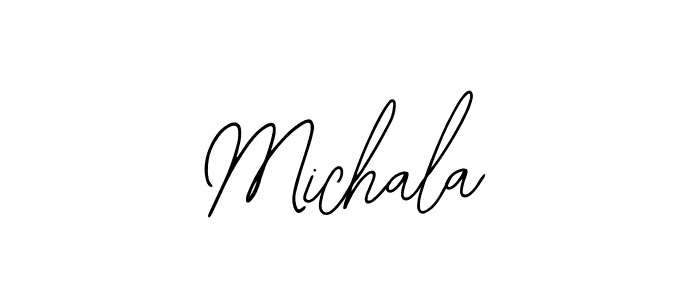 Michala stylish signature style. Best Handwritten Sign (Bearetta-2O07w) for my name. Handwritten Signature Collection Ideas for my name Michala. Michala signature style 12 images and pictures png