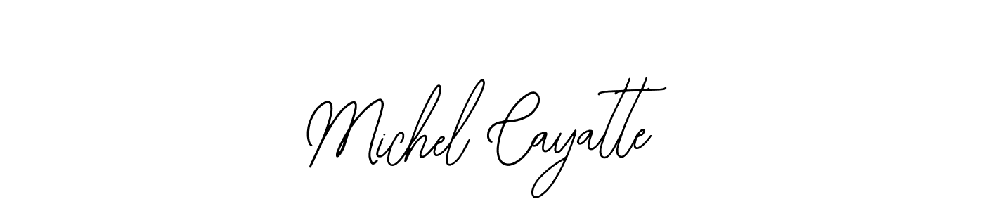 Michel Cayatte stylish signature style. Best Handwritten Sign (Bearetta-2O07w) for my name. Handwritten Signature Collection Ideas for my name Michel Cayatte. Michel Cayatte signature style 12 images and pictures png
