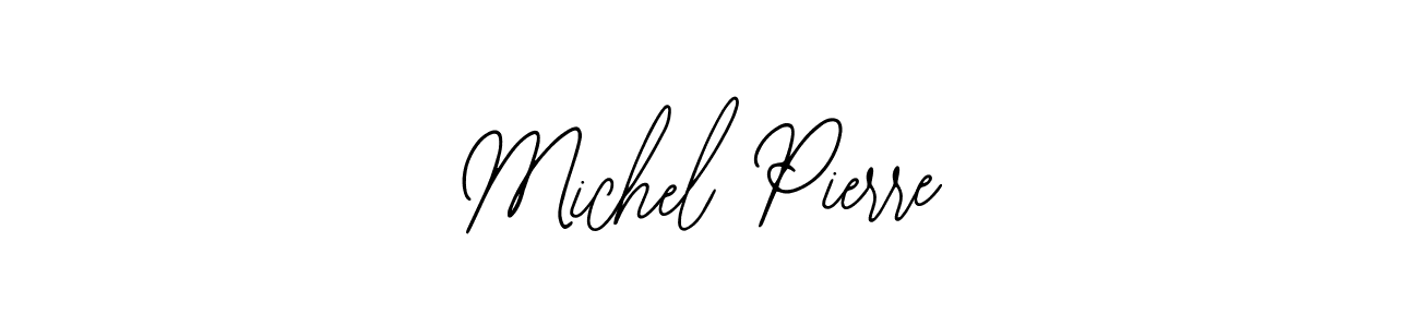 if you are searching for the best signature style for your name Michel Pierre. so please give up your signature search. here we have designed multiple signature styles  using Bearetta-2O07w. Michel Pierre signature style 12 images and pictures png