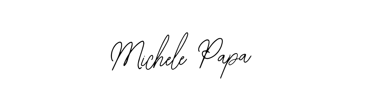You can use this online signature creator to create a handwritten signature for the name Michele Papa. This is the best online autograph maker. Michele Papa signature style 12 images and pictures png