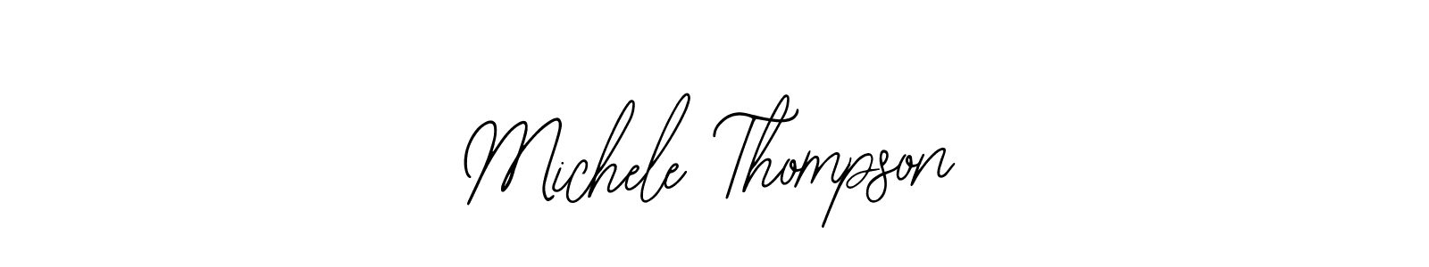 Similarly Bearetta-2O07w is the best handwritten signature design. Signature creator online .You can use it as an online autograph creator for name Michele Thompson. Michele Thompson signature style 12 images and pictures png