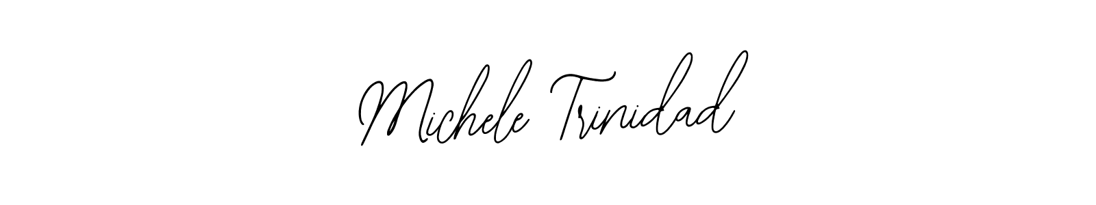 It looks lik you need a new signature style for name Michele Trinidad. Design unique handwritten (Bearetta-2O07w) signature with our free signature maker in just a few clicks. Michele Trinidad signature style 12 images and pictures png