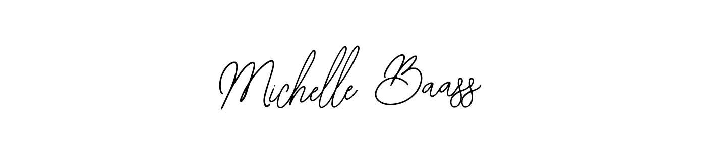 How to make Michelle Baass signature? Bearetta-2O07w is a professional autograph style. Create handwritten signature for Michelle Baass name. Michelle Baass signature style 12 images and pictures png