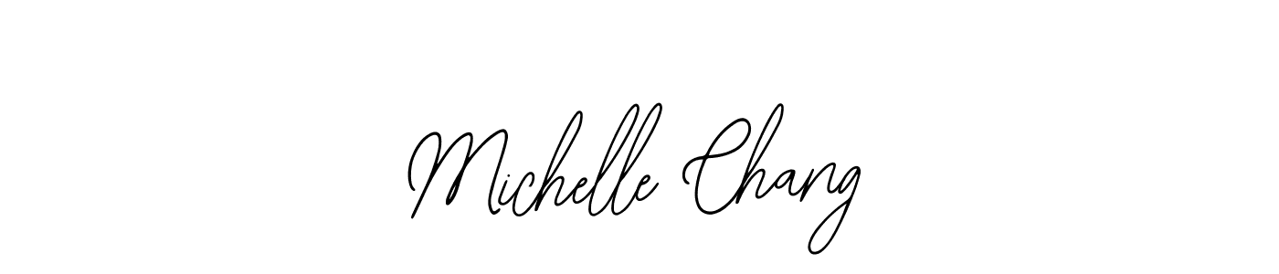 Once you've used our free online signature maker to create your best signature Bearetta-2O07w style, it's time to enjoy all of the benefits that Michelle Chang name signing documents. Michelle Chang signature style 12 images and pictures png