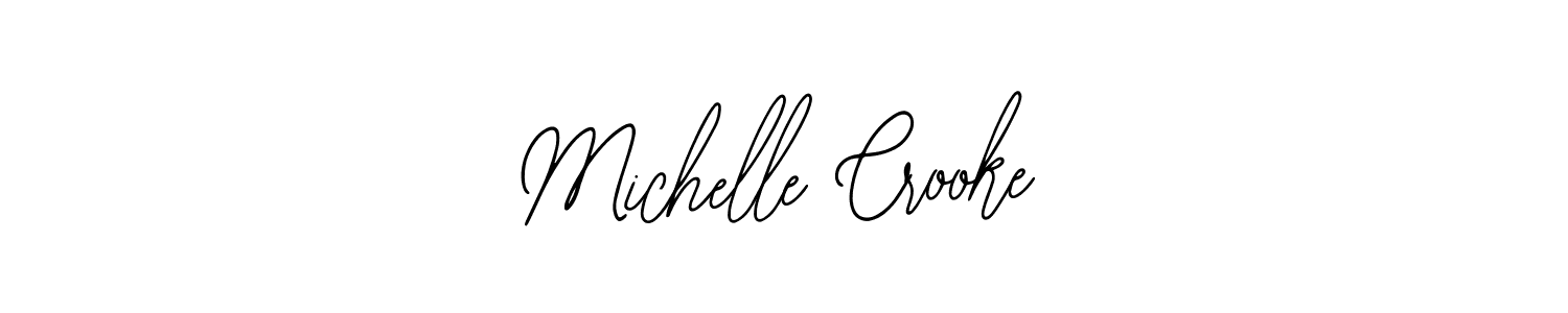 Similarly Bearetta-2O07w is the best handwritten signature design. Signature creator online .You can use it as an online autograph creator for name Michelle Crooke. Michelle Crooke signature style 12 images and pictures png