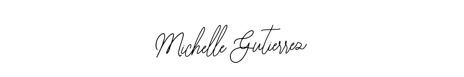 Michelle Gutierrez stylish signature style. Best Handwritten Sign (Bearetta-2O07w) for my name. Handwritten Signature Collection Ideas for my name Michelle Gutierrez. Michelle Gutierrez signature style 12 images and pictures png