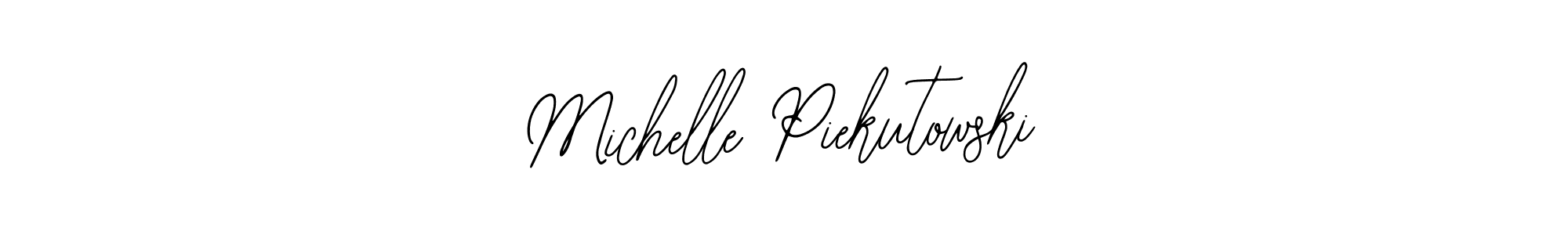 How to make Michelle Piekutowski signature? Bearetta-2O07w is a professional autograph style. Create handwritten signature for Michelle Piekutowski name. Michelle Piekutowski signature style 12 images and pictures png