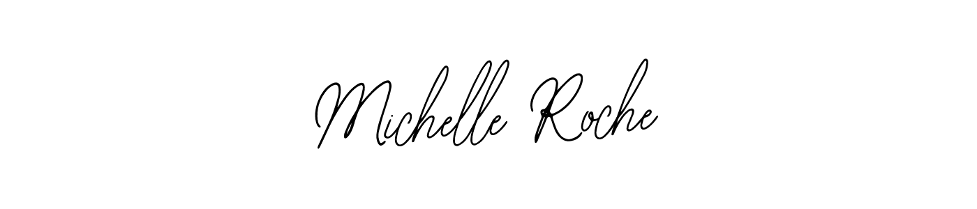 if you are searching for the best signature style for your name Michelle Roche. so please give up your signature search. here we have designed multiple signature styles  using Bearetta-2O07w. Michelle Roche signature style 12 images and pictures png