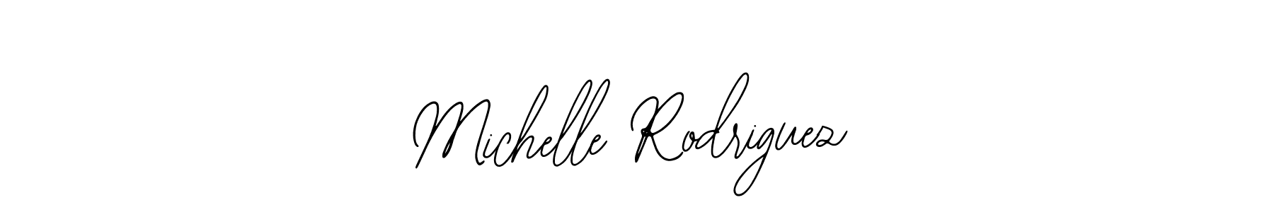 How to make Michelle Rodriguez name signature. Use Bearetta-2O07w style for creating short signs online. This is the latest handwritten sign. Michelle Rodriguez signature style 12 images and pictures png