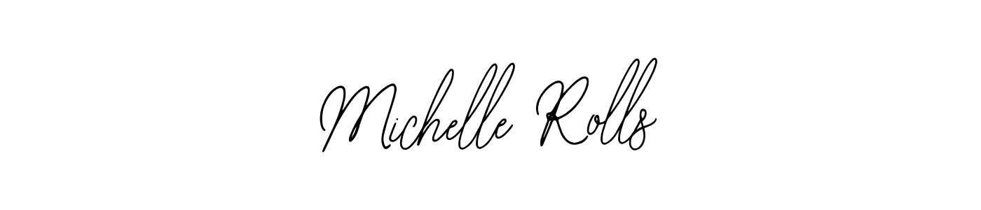 Once you've used our free online signature maker to create your best signature Bearetta-2O07w style, it's time to enjoy all of the benefits that Michelle Rolls name signing documents. Michelle Rolls signature style 12 images and pictures png