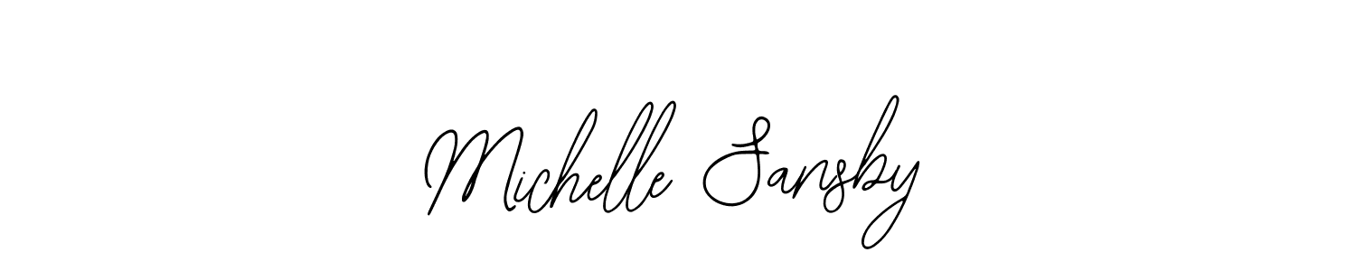 Similarly Bearetta-2O07w is the best handwritten signature design. Signature creator online .You can use it as an online autograph creator for name Michelle Sansby. Michelle Sansby signature style 12 images and pictures png