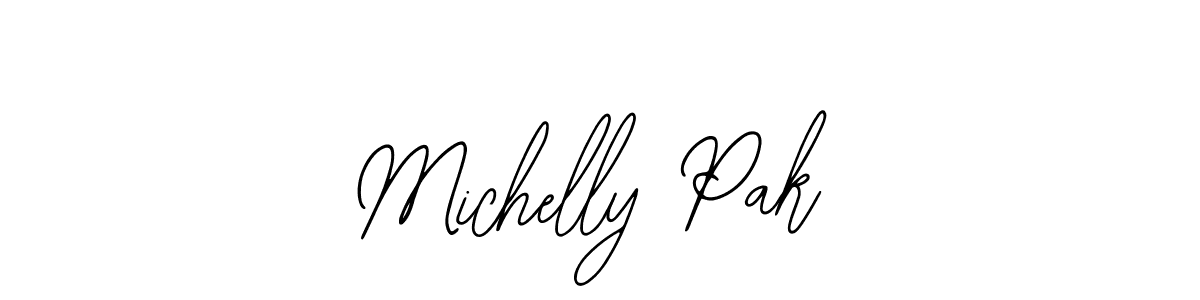 Once you've used our free online signature maker to create your best signature Bearetta-2O07w style, it's time to enjoy all of the benefits that Michelly Pak name signing documents. Michelly Pak signature style 12 images and pictures png