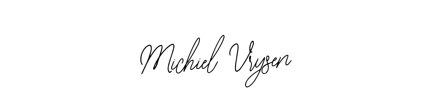 It looks lik you need a new signature style for name Michiel Vrysen. Design unique handwritten (Bearetta-2O07w) signature with our free signature maker in just a few clicks. Michiel Vrysen signature style 12 images and pictures png