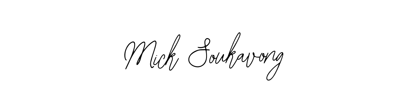 Create a beautiful signature design for name Mick Soukavong. With this signature (Bearetta-2O07w) fonts, you can make a handwritten signature for free. Mick Soukavong signature style 12 images and pictures png