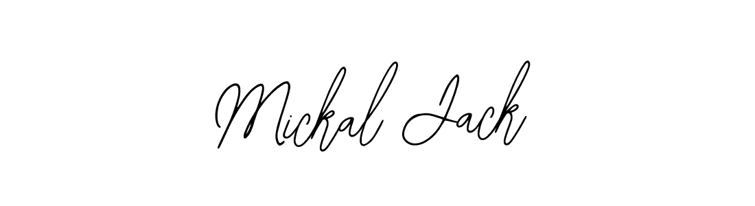 Similarly Bearetta-2O07w is the best handwritten signature design. Signature creator online .You can use it as an online autograph creator for name Mickal Jack. Mickal Jack signature style 12 images and pictures png