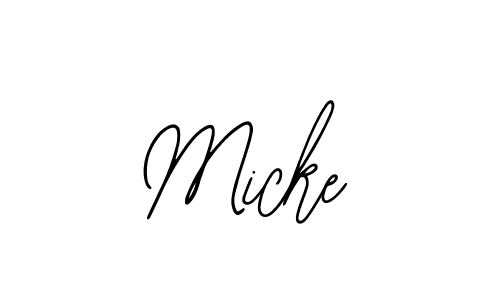 It looks lik you need a new signature style for name Micke. Design unique handwritten (Bearetta-2O07w) signature with our free signature maker in just a few clicks. Micke signature style 12 images and pictures png