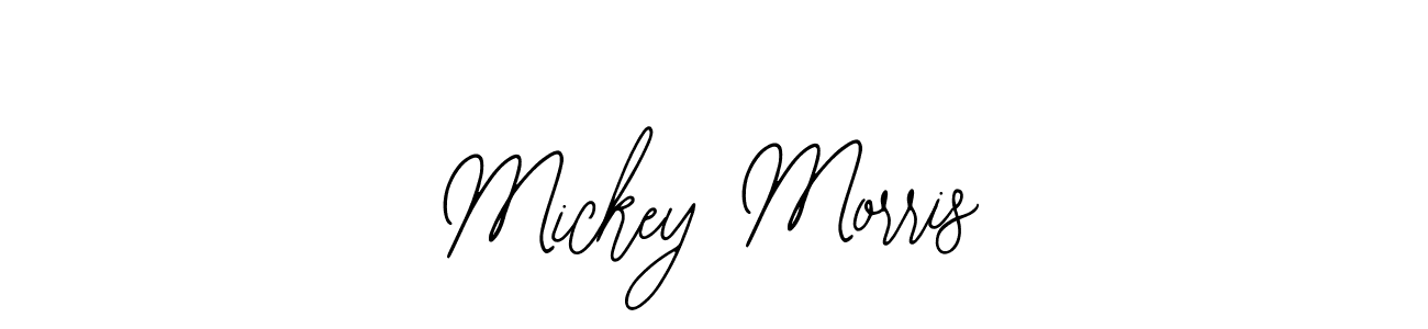 How to make Mickey Morris signature? Bearetta-2O07w is a professional autograph style. Create handwritten signature for Mickey Morris name. Mickey Morris signature style 12 images and pictures png