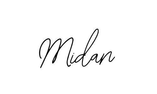 The best way (Bearetta-2O07w) to make a short signature is to pick only two or three words in your name. The name Midan include a total of six letters. For converting this name. Midan signature style 12 images and pictures png