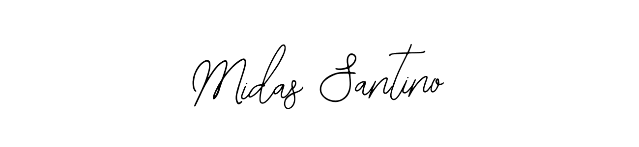 Also we have Midas Santino name is the best signature style. Create professional handwritten signature collection using Bearetta-2O07w autograph style. Midas Santino signature style 12 images and pictures png